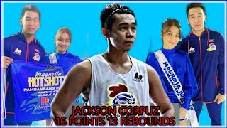 Jackson Corpuz Debut to Magnolia Hotshots