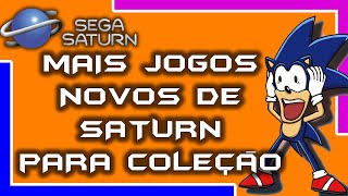 Mais jogos novos de Sega Saturn para coleção.