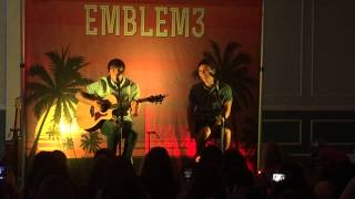 I'm Yours by Emblem3 - NJ Fireside 7/14