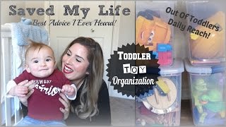 TOY ORGANIZATION II BEST ADVICE II MOM LIFE 2016