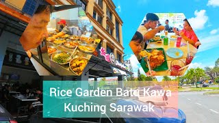 Jom Makan Nasi Campur Di Rice Garden Batu Kawa Kuching Sarawak / DIM SUM / MALAY FOODS