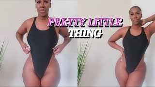 MINI PRETTY LITTLE THING TRY ON HAUL | FREE CLOTHES +DOSSIER HONEST REVIEW