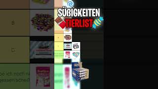 ICH RANKE DEUTSCHE SÜßIGKEITEN #süßigkeiten #tierlist #ranking #monsterbacke #sweets