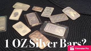 1 Ounce Silver Bars?