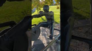 trotting race statue#shorts