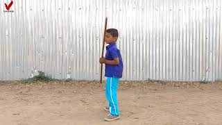 5 Years little boy Silambam performance