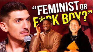 FIRST TIME REACTING TO Andrew Schulz | Feminists Want To Be MEN - *she agrees?*