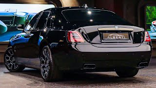 New 2025 Rolls-Royce Ghost Black Badge Start Up Details INTERIOR EXTERIOR