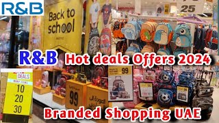 R&b Fashion UAE | R&b Hot deals Offers Sahara Center | Back To School offers 2024 😍