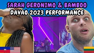 REACTION TO Sarah Geronimo & Bamboo - ARE YOU GONNA GO MY WAY, WALK THIS WAY & WELCOME TO THE JUNGLE