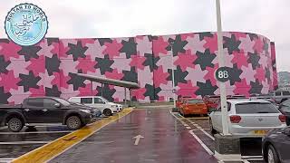 PRIMARK BULLRING PARKING  TOP FLOOR VIEW  BIRMINGHAM UK CITY CENTER SELFRIDGES&Co. MOOR STREET,