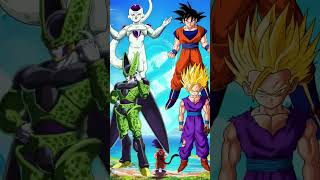 dragon ball super who is strongest | black frieza and cell max vs Goku and gohan beast #anime #short