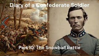 Diary of a Confederate Soldier: Living Through the Civil War | Part 10: The Snowball Battle