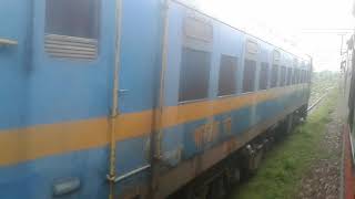 02220 Suhaildev covid -19 special paralled goods train with wap -7 at zafrabad jn