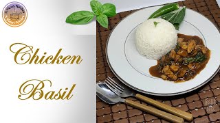 CHiCKEN BASiL | How to make Restaurant Style Thai Basil Chicken just in your Kitchen!!