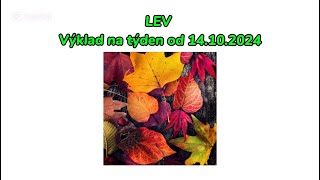 LEV♌️ Výklad na týden od 14.10.2024