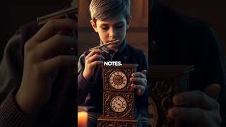 Young Mozart Unlocks Ancient Music Box Treasure! #Shorts