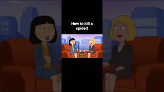 how to kill a spider #familyguy #comedy #funny #shorts