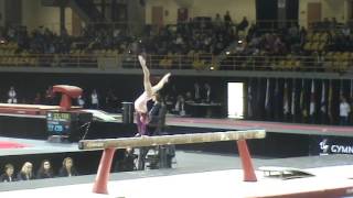 Varvara Zubova Balance Beam 2016 Gymnix Junior Cup Team