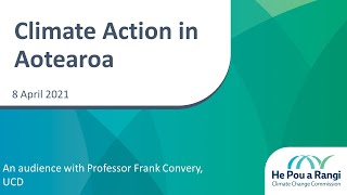 International Speaker Series: An audience with Professor Frank Convery