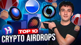 Top 10 Crypto Airdrops To Farm Right Now!