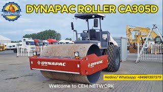 🚀 Grab the Deal: Pre-Owned Dynapac Roller CA305D - 2022 Model | CEM NETWORK Exclusive!