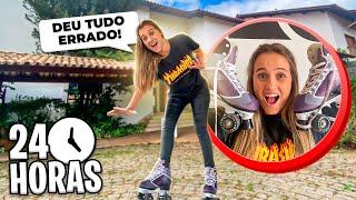 24 HORAS DE PATINS NA ELO HOUSE (EU ME MACHUQUEI)