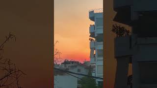 #sunset #orangesky #video #summer #athens #greece