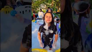 Kids foam party #trendingshorts #happymoments #foamparty