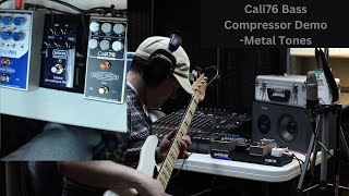 Origin Effects-Cali76 Bass Compressor Demo- Metal Tones