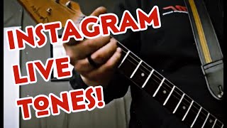 INSTAGRAM LIVE Q&A AND TONES!