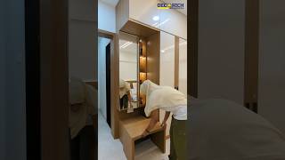 Dressing Table Design | Interior Designers In Pune | Decorich Interiors #interior #shorts #trending