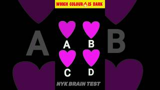 Spot the difference colour || brain test challenge || IQ test #viral #trending #shorts