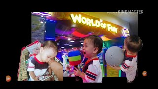 World of fun with my baby in E-mall Naga city Bikol