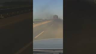 Truck Rolling Coal with excessive black smoke ( #short  )