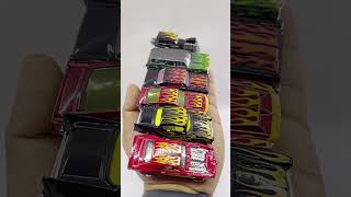 Flaming Hot wheels Die-cast Cars - 1/64 scale