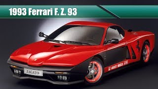 Amazing But Forgotten Concept Cars: 1993 Ferrari Formula Zagato 93