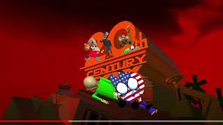 R.I.P 20th century fox logo but Baldi oof and Poland bros USA remastered oof