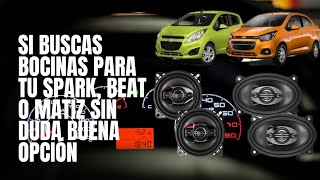 Bocinas AUDIOBAHN economicas para SPARK,BEAT,MATIZ. 4X6 Y 4