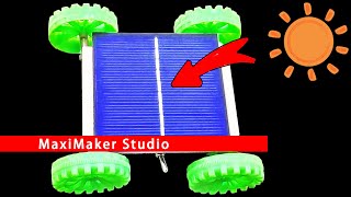 Making a solar rechargeable toy car, EV dual engine, lithium battery