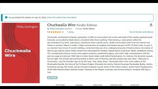 The Funniest Book I Read This Year 2024 Chuckwalla Wire by Phil Garlington