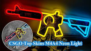 Customized M4A4 Neon Light Quick Review