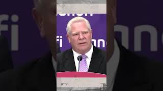 Doug Ford Says Don't Bring your Problems to Canada #dougford #canada #conservative