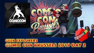 Comic Con Brussels 2019 Day 2 Vlog