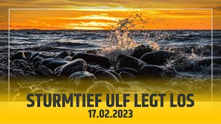 🔴 Rügen Live: Orkantief Ulf legt über der Ostsee los