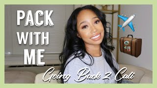 Pack With Me for LA | Packing Checklist | Never Forget Anything