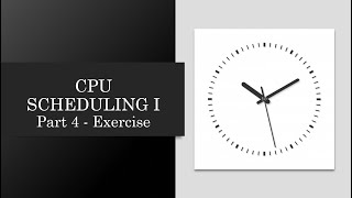 CPU Scheduling I - Part 4 Exercise| Structure Revision| How to implement FCFS & SJF using structures