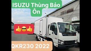 XE TẢI ISUZU 1T9 THÙNG BẢO ÔN 2022 - ISUZU QKR230 BẢO ÔN CHUYÊN CHỞ HÀNG RAU CỦ 0908.632.781