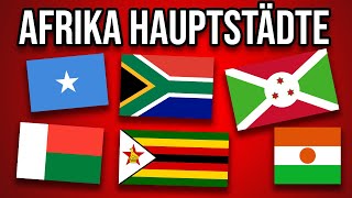 in 5 SEKUNDEN | leicht bis schwer | Afrika Hauptstädte QUIZ