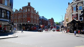 Panoramic scenic view of Clapham Junction